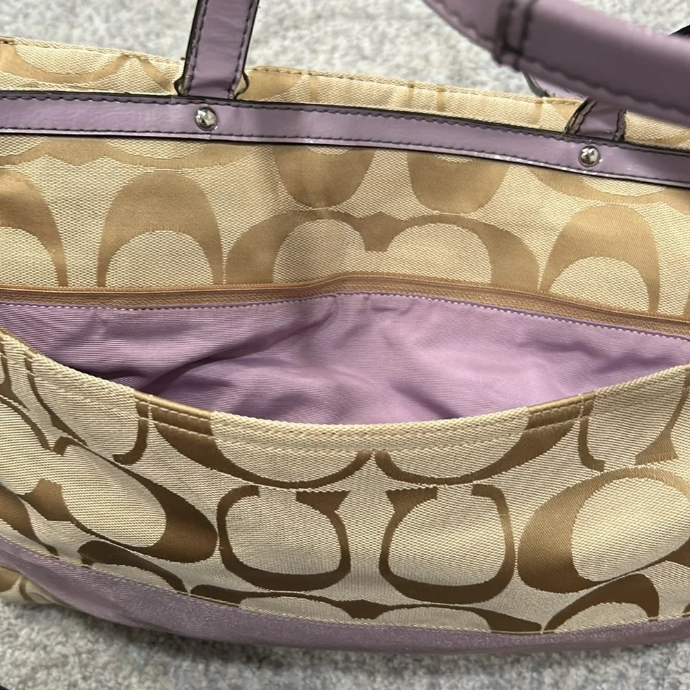 Vintage Coach Large Bag / Diaper Bag - Picture 14 of 15